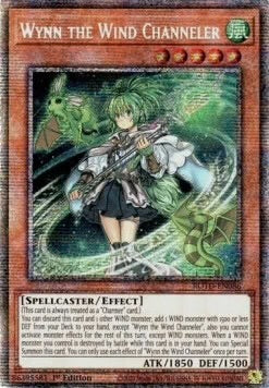 ★受注発送★風霊媒師ウィン (スターライトレア) Wynn the Wind Channeler 1st Edition