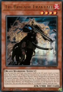 ★受注発送★鉄獣戦線 フラクトール (ウルトラレア) Tri-Brigade Fraktall 1st
