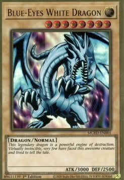 ★受注発送★青眼の白龍(プレミアムゴールドレア)Blue-Eyes White Dragon 1st
