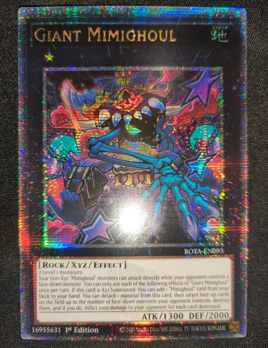 【受注発送】EU版 Giant Mimighoul(Quarter Century Secret Rare)