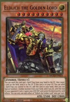 ★受注発送★黄金卿エルドリッチ(プレミアムゴールドレア)Eldlich the Golden Lord 1st