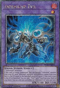 ★受注発送★インフェルノイド・イヴィル(25thレア)Infernoid Evil