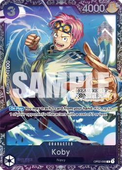 【英語版】コビー coby Treasure Cup OP02-003 発送時期:1ヶ月以内 ONEPIECE