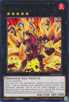 ★受注発送★JUSH-043 No.61 ヴォルカザウルス
Number 61: Volcasaurus