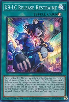 ★受注発送★JUSH-038 K9-LC拘束解除
K9-LC Release Restraint スーパーレア