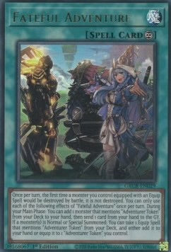 ★受注発送★運命の旅路 (ウルトラレア) Fateful Adventure 1st Edition