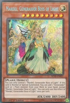 ★受注発送★光の王 マルデル(シークレットレア) Mardel, Generaider Boss of Light 1st