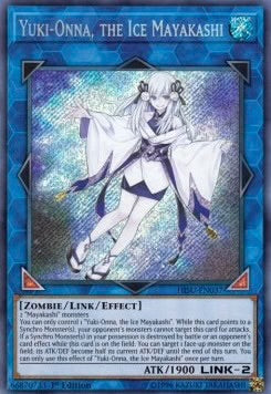★受注発送★氷の魔妖-雪女(シークレットレア) Yuki-Onna, the Ice Mayakashi 1st