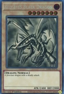 ★受注発送★真紅眼の黒竜 (ゴーストレア)Red-Eyes Black Dragon 1st