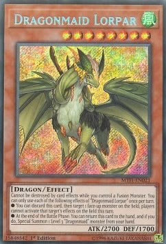 ★受注発送★ドラゴンメイド・ルフト(シークレットレア) Dragonmaid Lorpar 1st