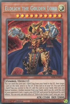 ★受注発送★黄金卿エルドリッチ(シークレットレア) Eldlich the Golden Lord 1st