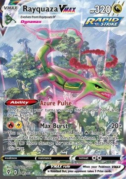 【英語版】レックウザ Vmax Rayquaza PSA10【218】発送時期1ヶ月以内 POKEMON