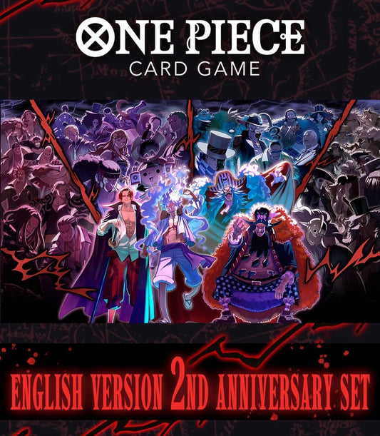 【英語版】ワンピースカード 2周年記念セット / ONE PIECE CARD GAME English Version 2nd Anniversary Set【発送時期2025年7月中旬〜8月下旬】