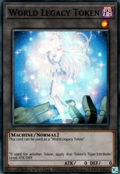 聖遺物トークン (スーパーレア) World Legacy Token 英語版 EU版