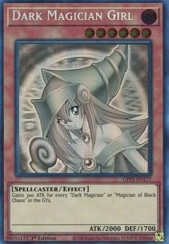 受注発送 ブラック・マジシャン・ガール (ゴーストレア) Dark Magician Girl 1st