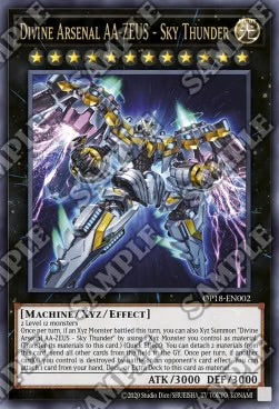 発送商品 天霆號アーゼウス（アルティメットレア) Divine Arsenal AA-ZEUS - Sky Thunder