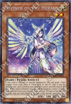 ★受注発送★宣告者の神巫 (シークレットレア) MP22 Diviner of the Herald 1st