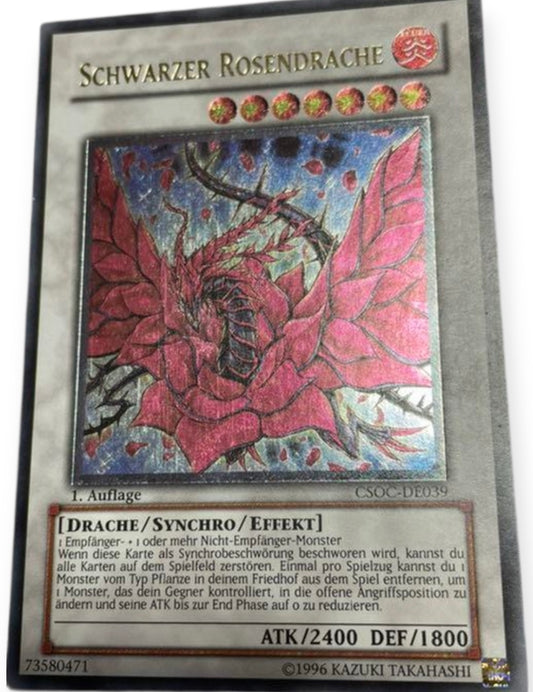 Black Rose Dragon 1st edition レリーフ アルティメットレア ドイツ語版