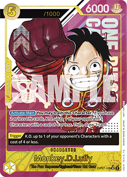 [Pre-order item] [English version] Monkey D. Luffy with serial number, shipping within 1 month