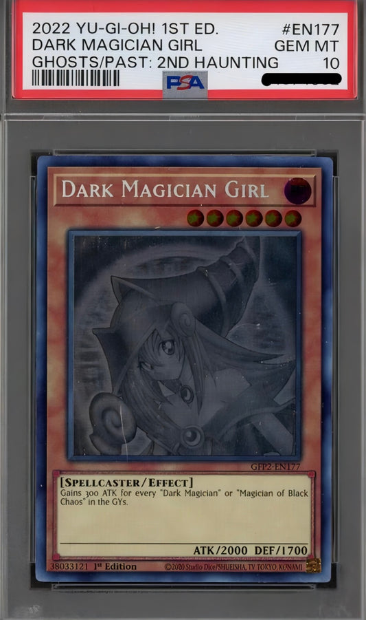 【英語版】ブラックマジシャンガール Dark Magician Girl PSA10 【38033121】発送時期:１ヶ月以内 遊戯王