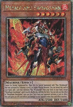 ★受注発送★SUDA-014 鋼炎の剣士
Metalflame Swordsman Quarter Century Secret Rare