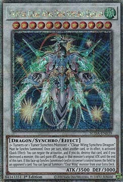 ★受注発送★SUDA-039 クリスタルクリアウィング・オーバー・シンクロ・ドラゴン
Crystal Clear Wing Over Synchro Dragon Quarter Century Secret Rare