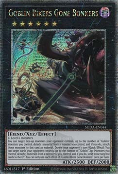 ★受注発送★SUDA-044 百鬼羅刹唯我独尊
Goblin Bikers Gone Bonkers Quarter Century Secret Rare