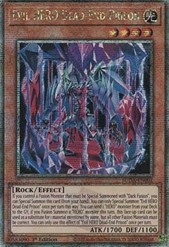 ★受注発送★SUDA-002 E-HERO デス・プリズン
Evil HERO Dead-End Prison Quarter Century Secret Rare