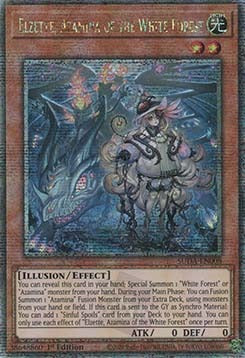 ★受注発送★SUDA-008 白き森の聖徒リゼット
Elzette, Azamina of the White Forest Quarter Century Secret Rare