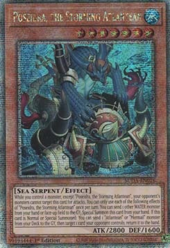 ★受注発送★SUDA-016 轟海皇 ポセイドラ
Poseidra, the Storming Atlantean  Quarter Century Secret Rare