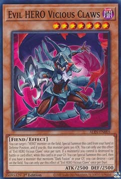 ★受注発送★ALIN-005 E-HERO ヴィシャス・クローズ
Evil HERO Vicious Claws