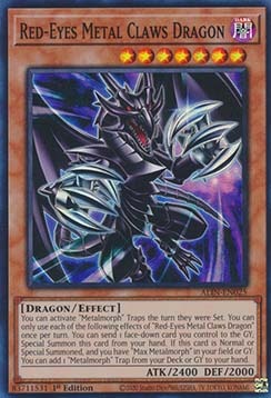 ★受注発送★ALIN-025 真紅眼の鋼爪竜
Red-Eyes Metal Claws Dragon