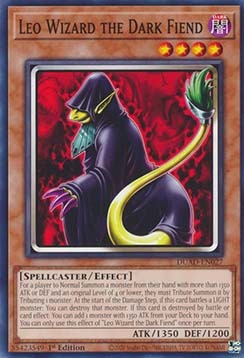 ★受注発送★DUAD-027 黒き魔族－レオ・ウィザード
Leo Wizard the Dark Fiend