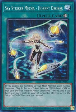★受注発送★JUSH-053 閃刀機－ホーネットビット
Sky Striker Mecha - Hornet Drones コレクターズレア