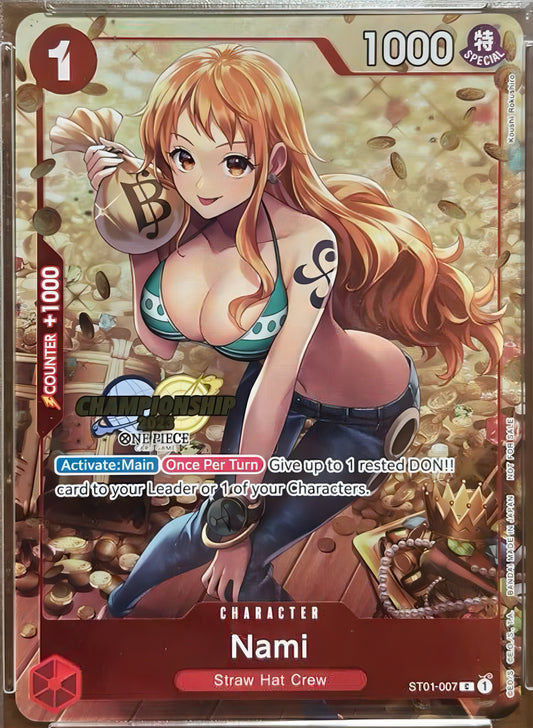 [预购产品] [英文版] [PSA10] Nami CS2023 [ST01-007] 发货时间：1个月内