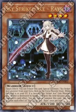 受注発送 閃刀姫－レイ (アルティメットレア) Sky Striker Ace - Raye