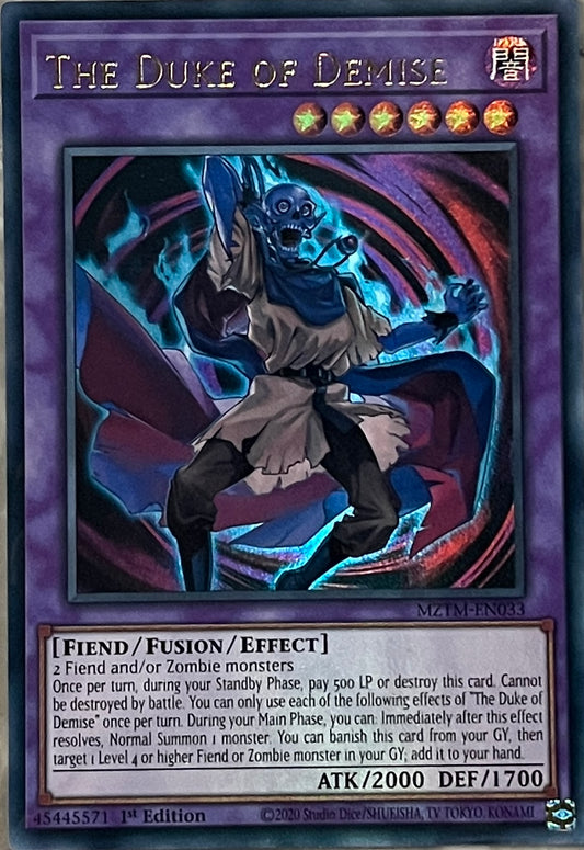 THE DUKE OF DEMISE maze of master
