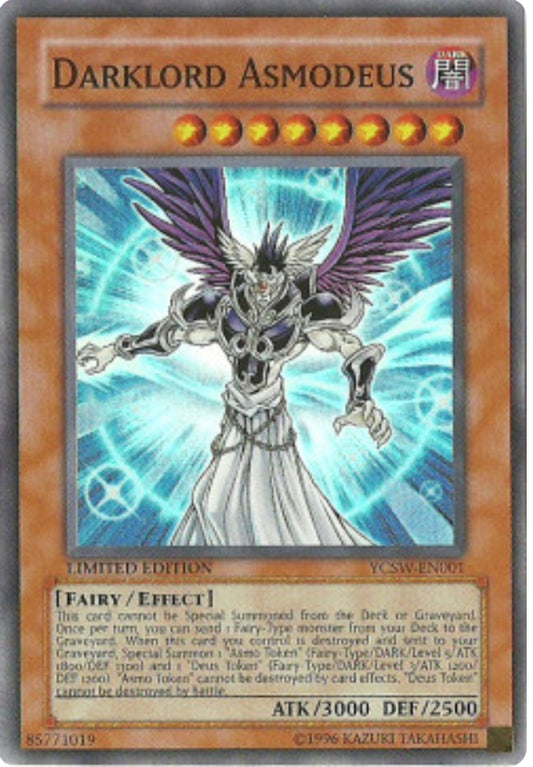 Darklord Asmodeus (Super Rare)チャンピョンシッププロモ