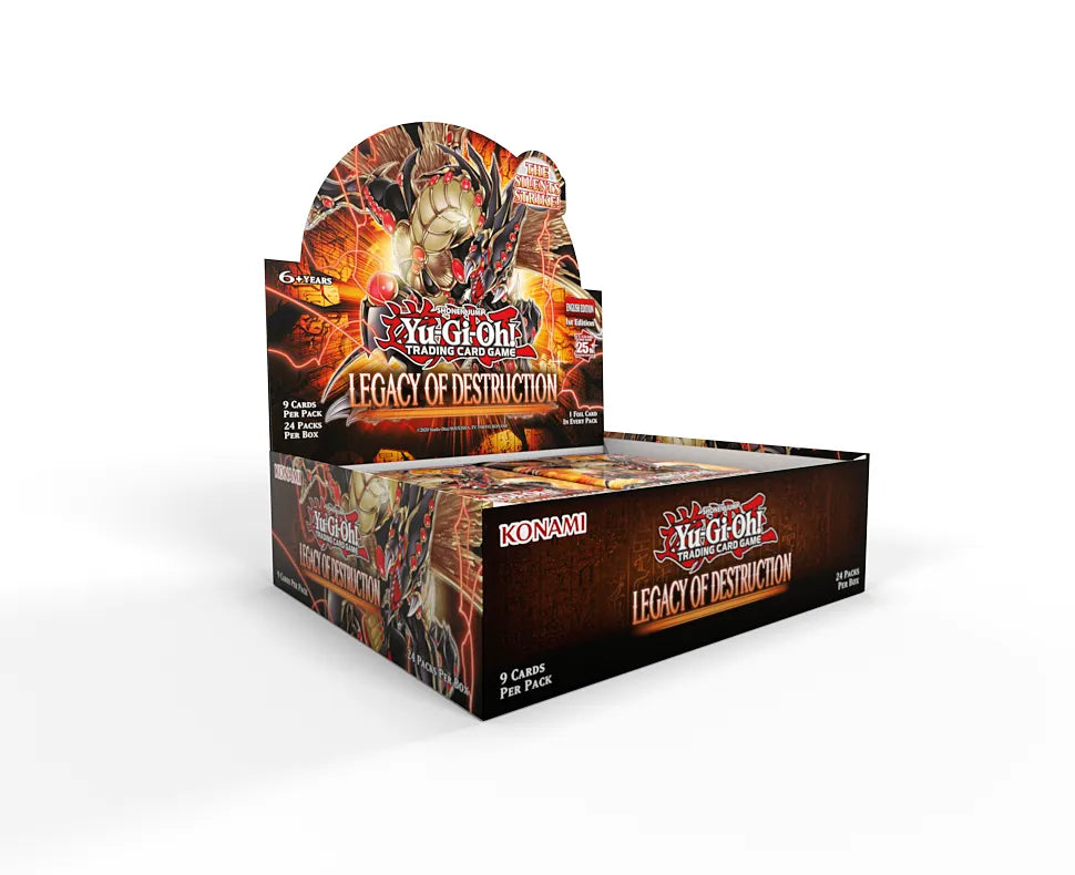 遊戯王 EU英語版 LEGACY OF DESTRUCTION Booster Box