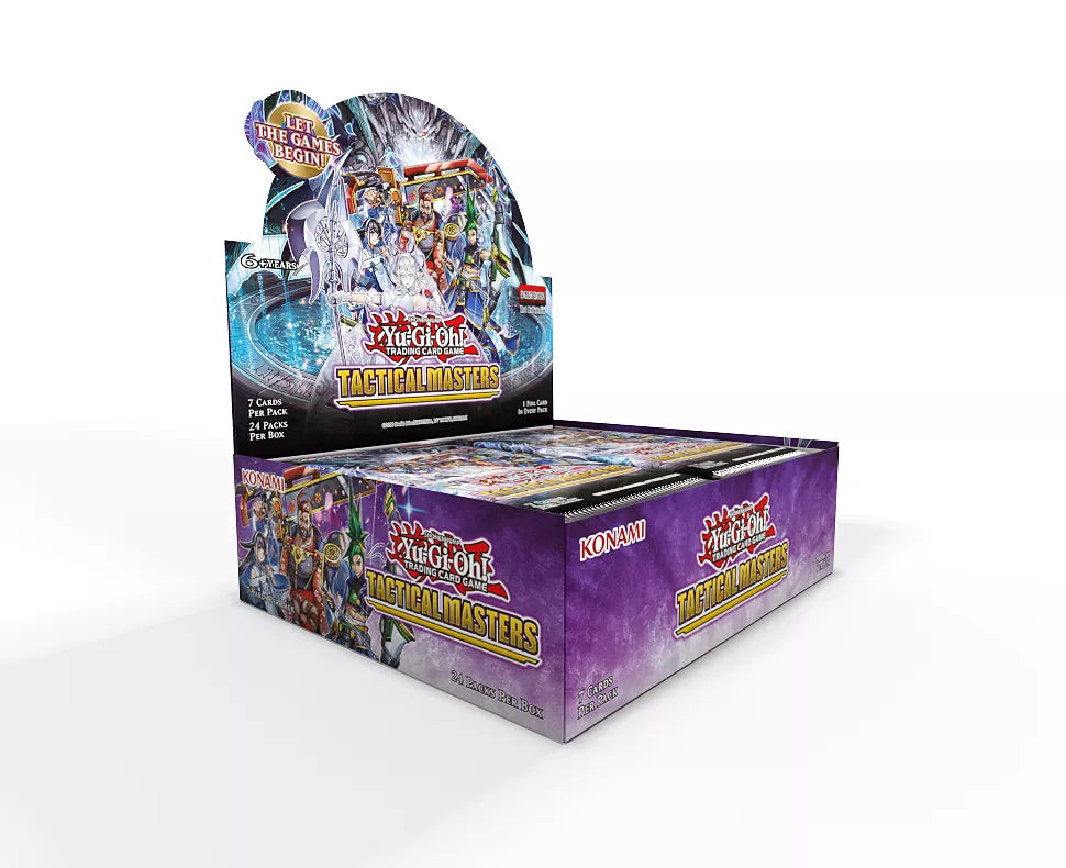 遊戯王 EU英語版 TACTICAL MASTERS Booster Box