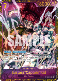 【予約商品】【英語版】ユースタスキッド Eustass Captain Kidプロモカード 【ST10-013】発送時期１ヶ月以内 ONEPIECE