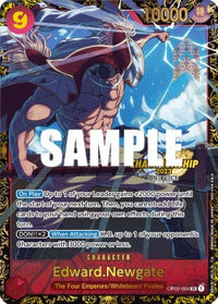 [Pre-order item] [English version] Edward Newgate Championship [OP02-004] Shipping time within 1 month