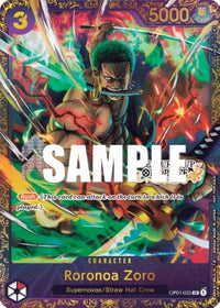 【予約商品】【英語版】ロロノアゾロ Roronoa Zoro Treasure Cup Top8 【OP01-025】発送時期１ヶ月以内 ONEPIECE