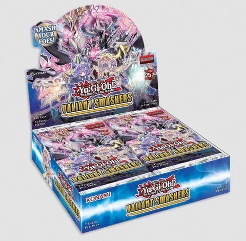 遊戯王 EU英語版 VALIANT SMASHERS Booster Box
