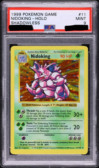 【予約商品】【英語版】ニドキング Nidoking PSA9 【11】発送時期:１ヶ月以内 POKEMON