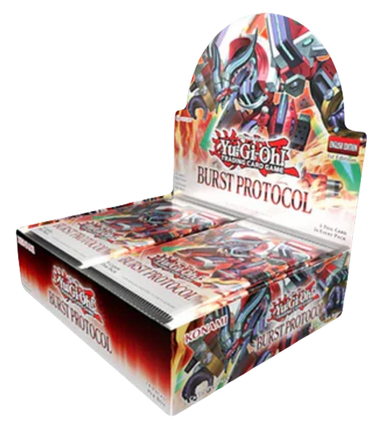 【予約商品】Yu-Gi-Oh! TCG Burst Protocol - Display Case Booster Boxes 1st Edition